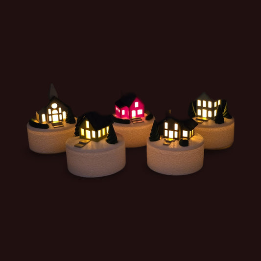 Christmas Village - Tealight